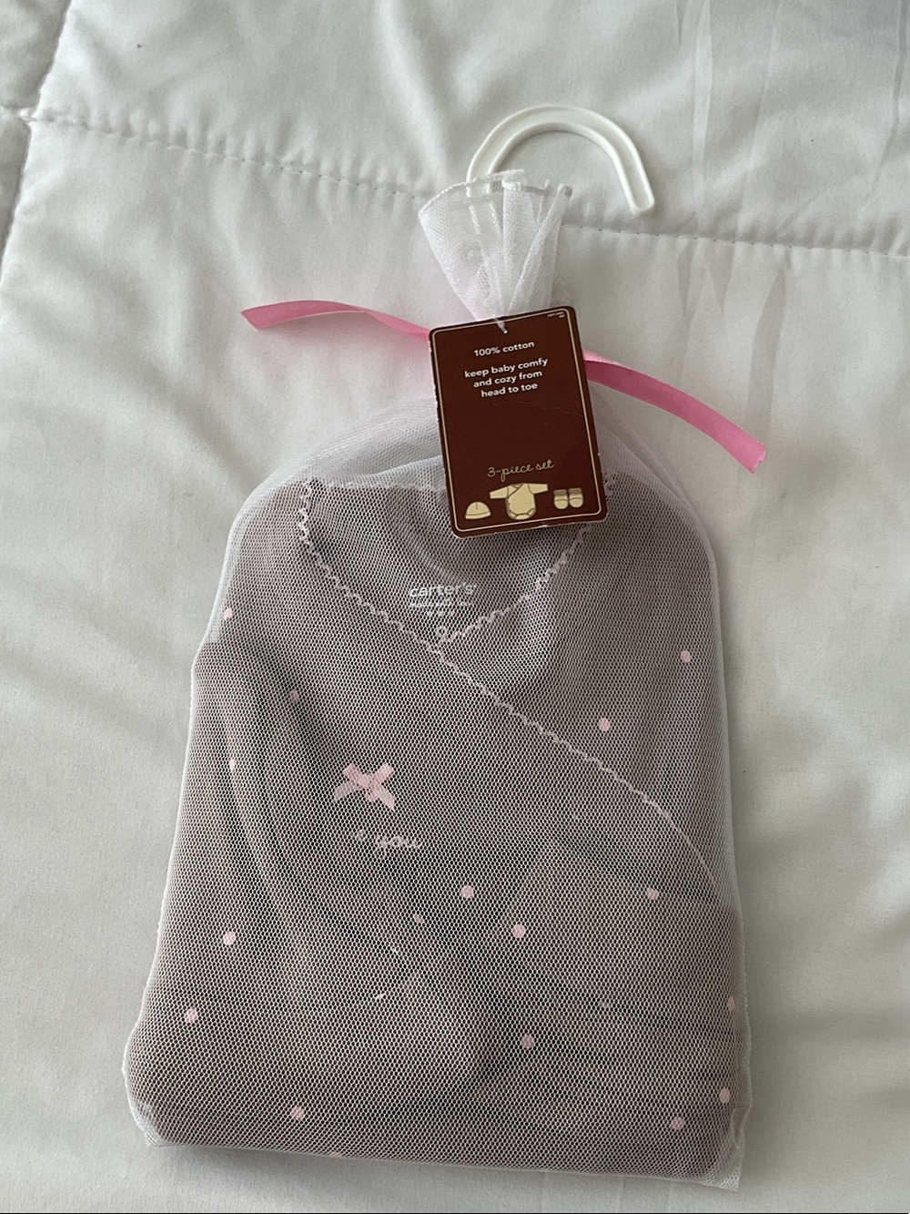 NWT Carter's 3 piece Side-Snap Gift Set